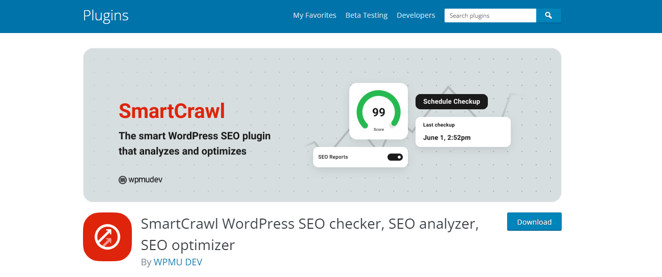 SmartCrawl - WordPress SEO eklentileri