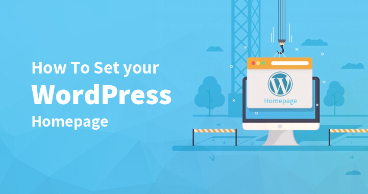 WordPress Ana Sayfasını Ayarlayın