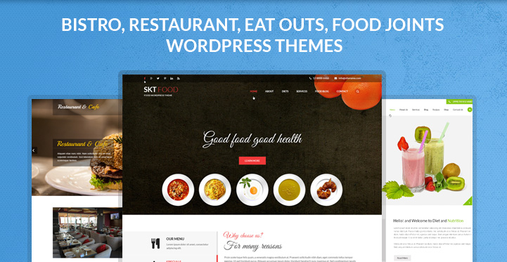 bistro restoran dışarıda yemek yemek WordPress teması