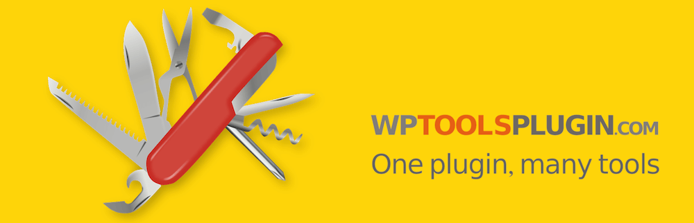 WPTools 플러그인