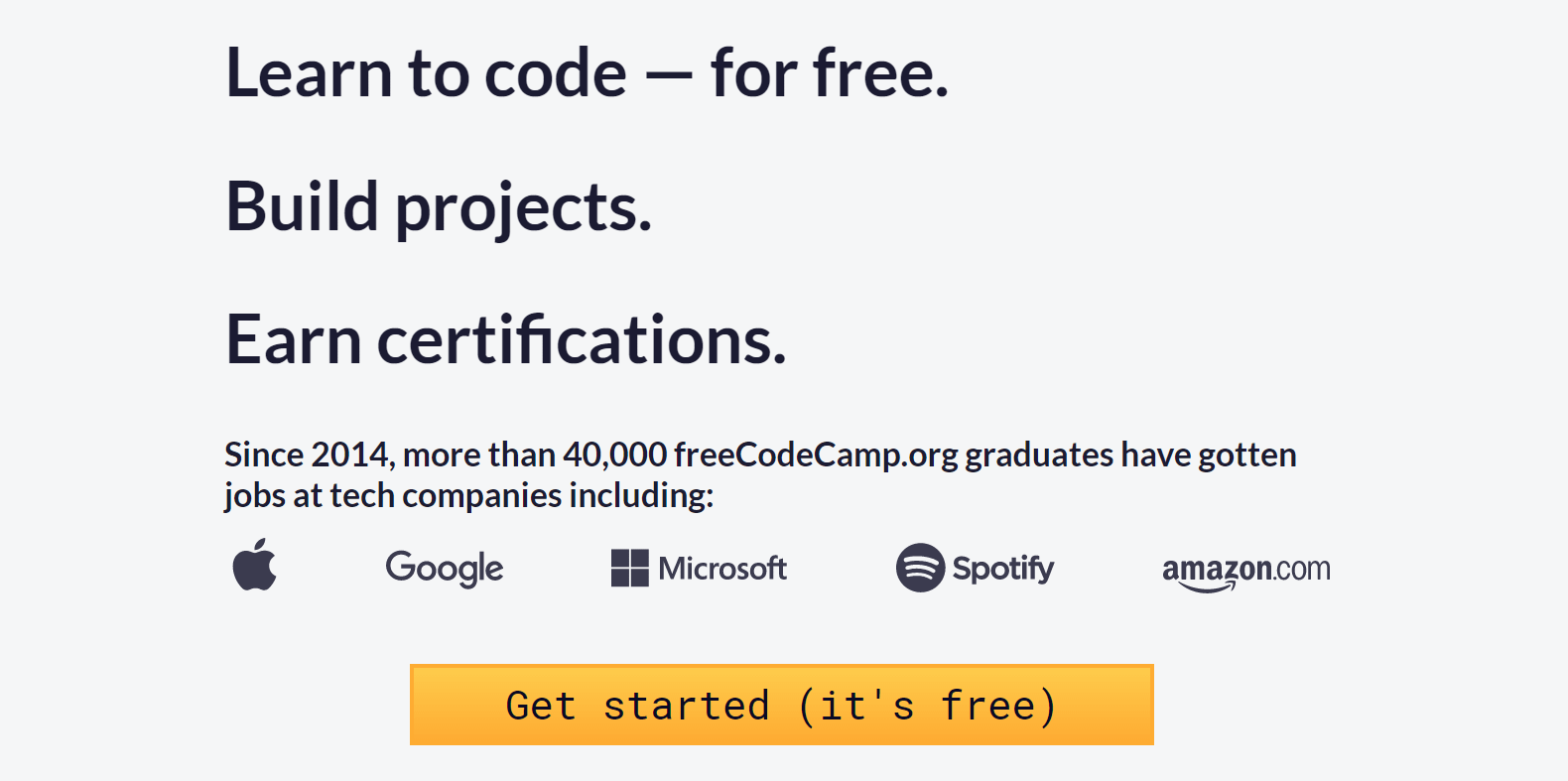 如何在线学习编码：freeCodeCamp