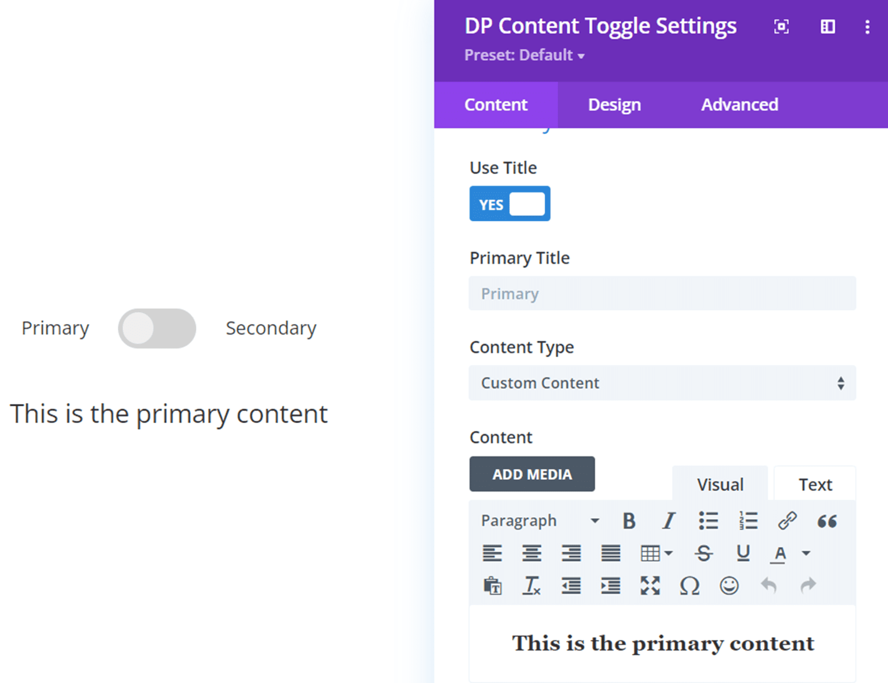 Divi Eklentisi Vurgulama Divi ConKit Pro İçerik Geçişi