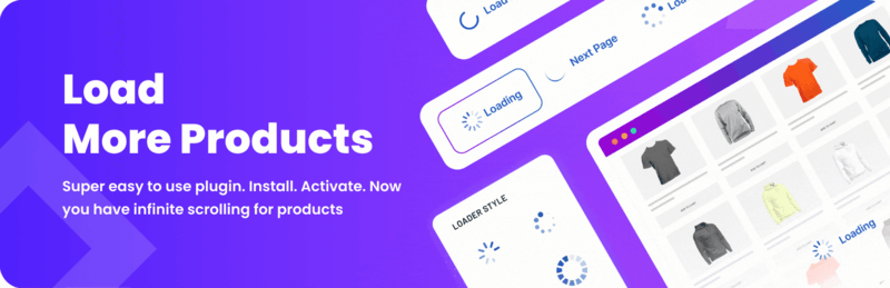 Carregar mais produtos para o banner WooCommerce