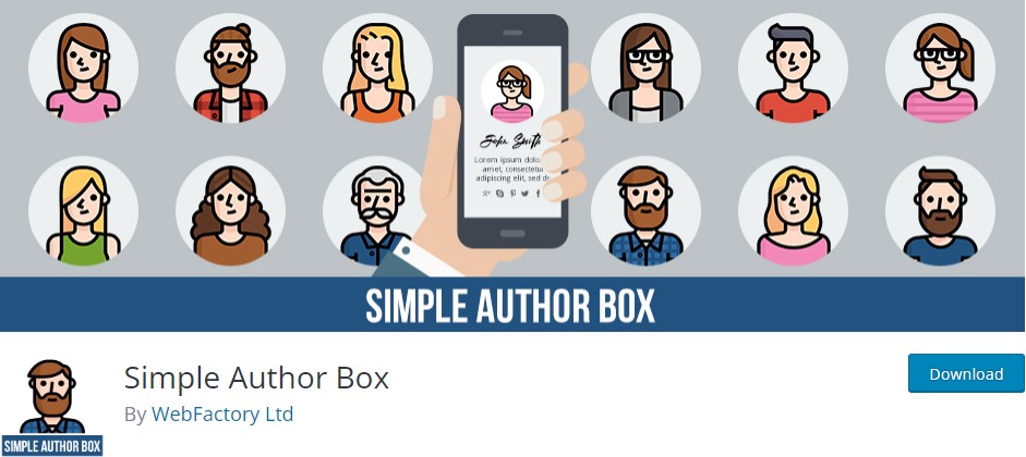 Simple Author Box – 워드프레스 플러그인