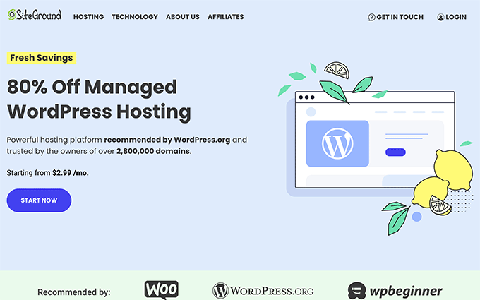 SiteGround-Webhosting