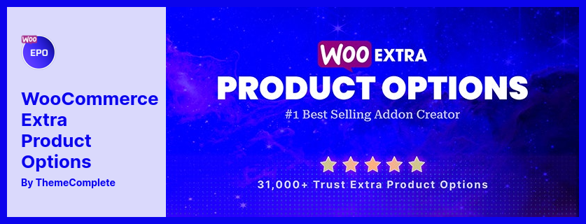 Plugin de opções de produtos extras WooCommerce - Crie facilmente complementos de produtos WooCommerce