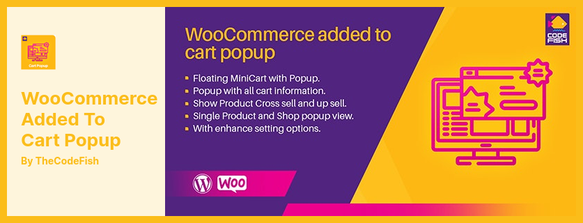 WooCommerce 添加到購物車彈出插件 - 允許您顯示彈出窗口