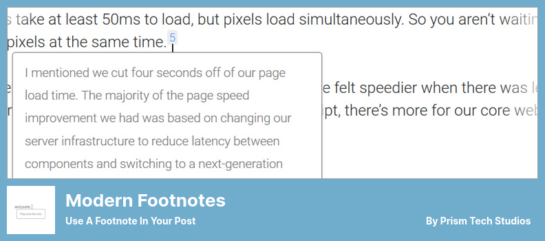 Modern Footnotes Plugin - 投稿で脚注を使用する