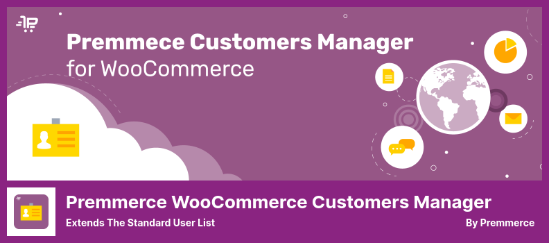 Premmerce WooCommerce Customers Manager プラグイン - 標準ユーザー リストの拡張