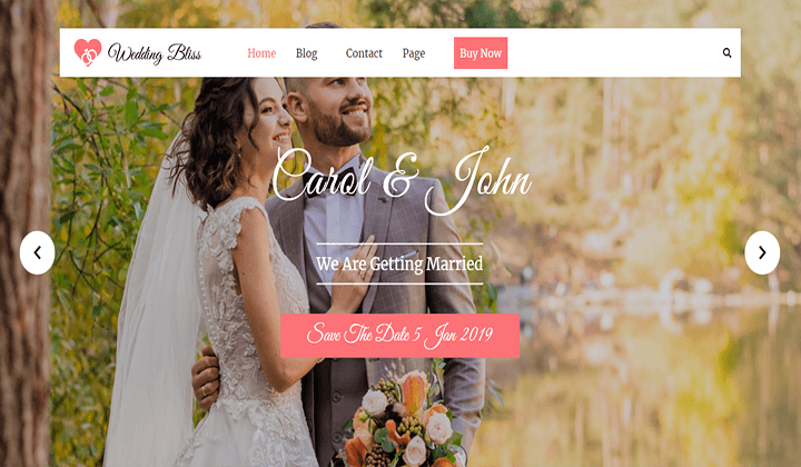 wedding WordPress themes