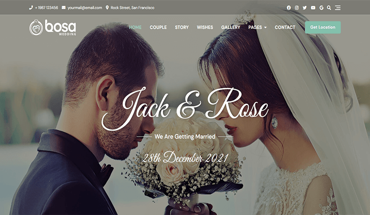 wedding WordPress themes