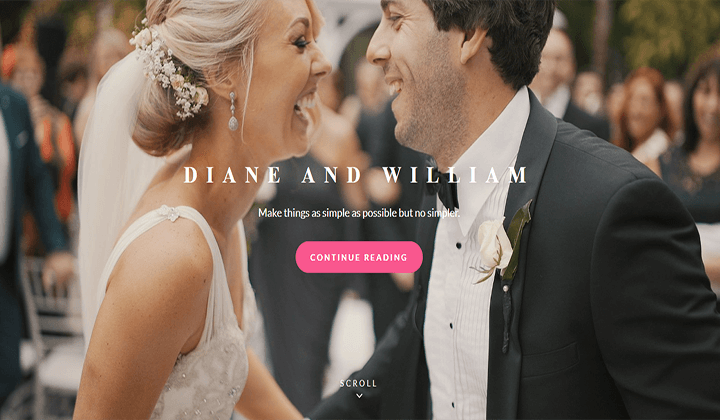 wedding WordPress themes