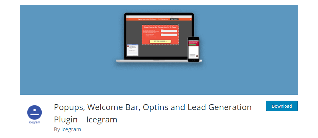 Icegram image- เลือกใช้ปลั๊กอินฟอร์มที่ดีที่สุดสำหรับ WordPress