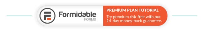 Планы Formidable Forms pro