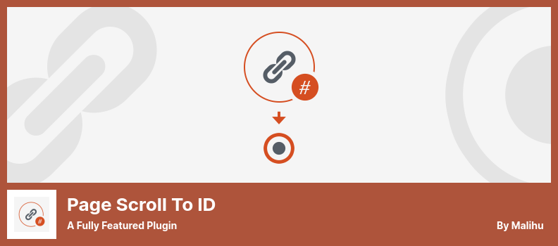 Página Scroll to ID Plugin - um plug-in com todos os recursos