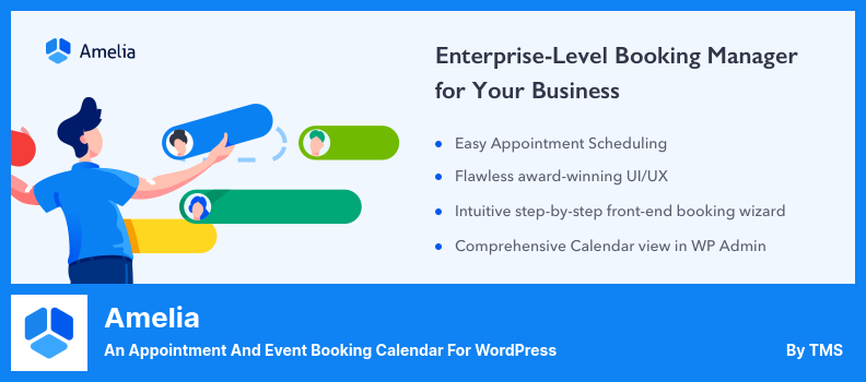 Amelia Plugin: un calendario de reserva de citas y eventos para WordPress