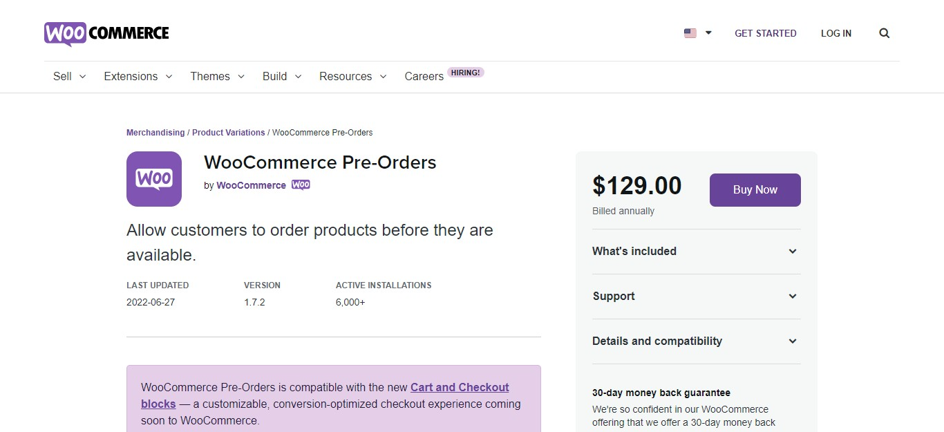 Plugin per i preordini di WooCommerce