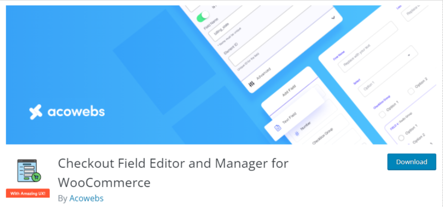 Checkout Field Editor (Checkout Manager) لمكوِّن WooCommerce الإضافي