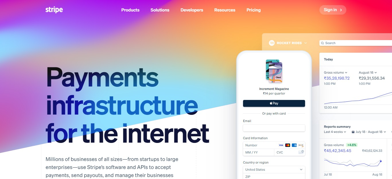 Stripe Payment Gateway plugin