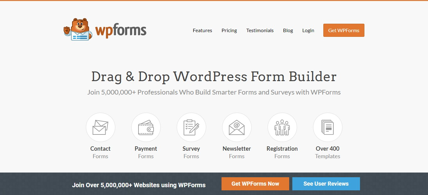 إضافة WPForms