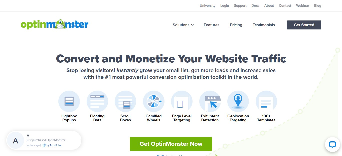 البرنامج المساعد OptinMonster WooCommerce