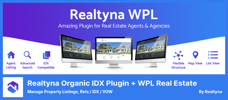 ؛ Realtyna WPL Plugin - إدارة قوائم الممتلكات ، Rets / IDX / VOW