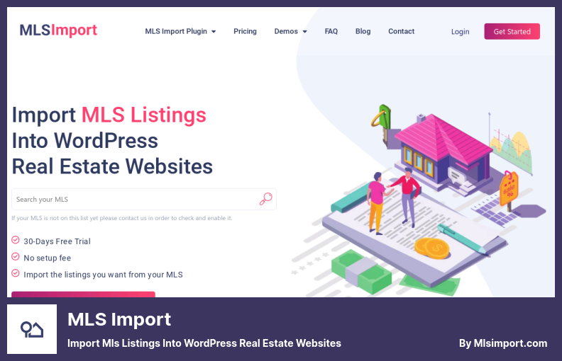 Plugin di importazione MLS - Importa inserzioni Mls in siti Web immobiliari WordPress