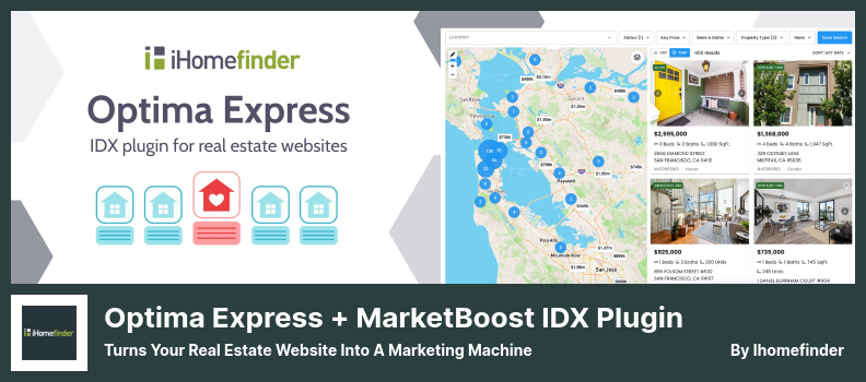 Plugin Optima Express - Transforma seu site imobiliário em uma máquina de marketing
