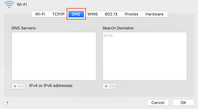 Reparar el error del sitio no se puede alcanzar cambiando el servidor DNS