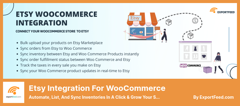 WooCommerce Etsy 集成插件 - 通过点击自动化、列出和同步库存并增​​加销售额