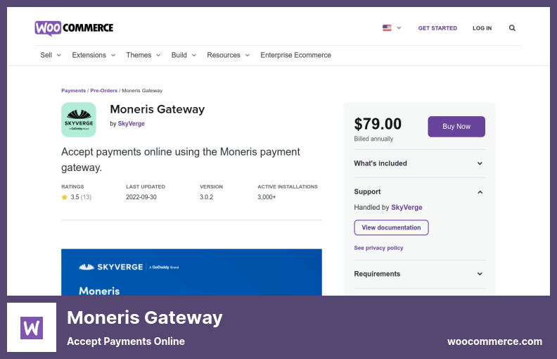 Плагин Moneris Gateway — прием платежей онлайн