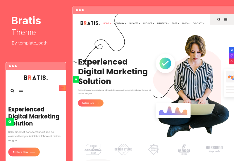 Bratis Theme - デジタルマーケティングのWordPressテーマ