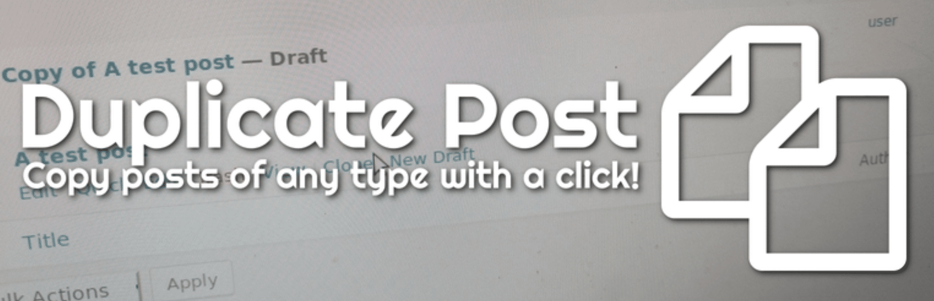 Plugin duplicato Post WordPress