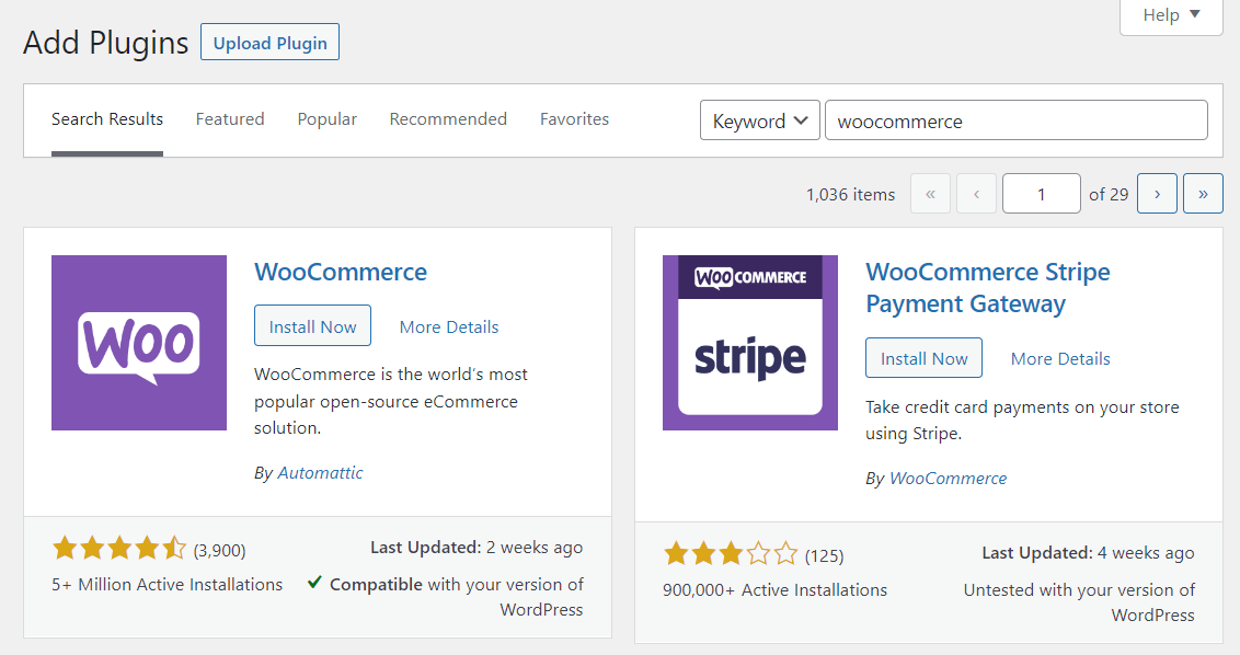 從儀表板安裝 WooCommerce 以使用 WordPress 創建在線商店