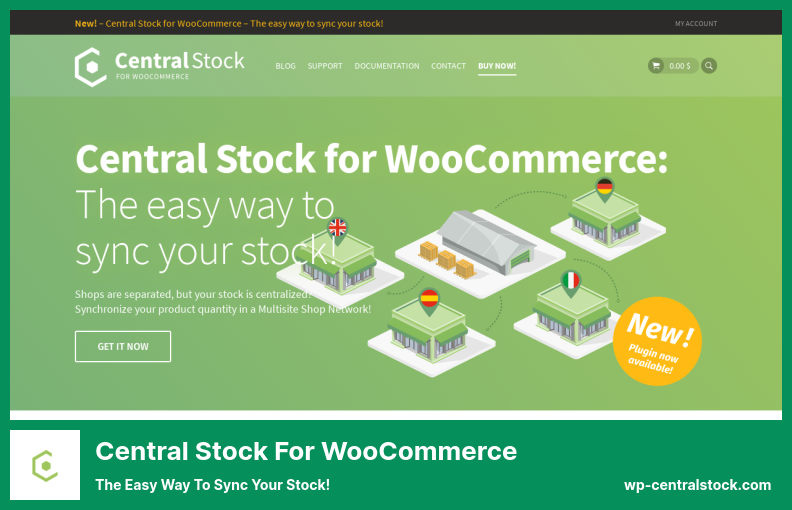 Plugin Central Stock per WooCommerce: il modo più semplice per sincronizzare le tue azioni!