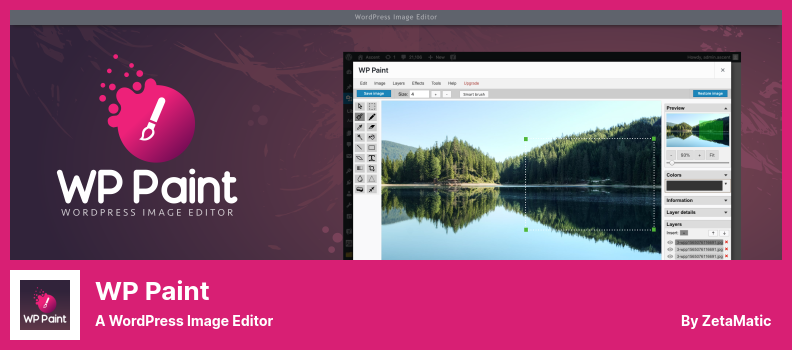 WP Paint Plugin - Un editor de imagini WordPress