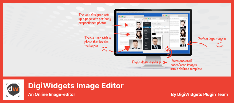 Плагин DigiWidgets Image Editor - онлайн-редактор изображений