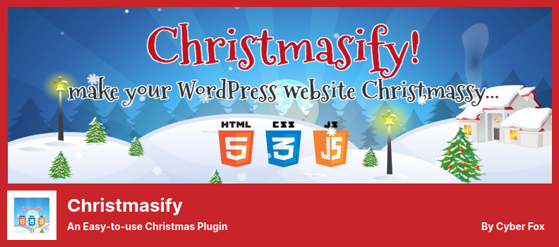 Christmasify Plugin — простой в использовании рождественский плагин