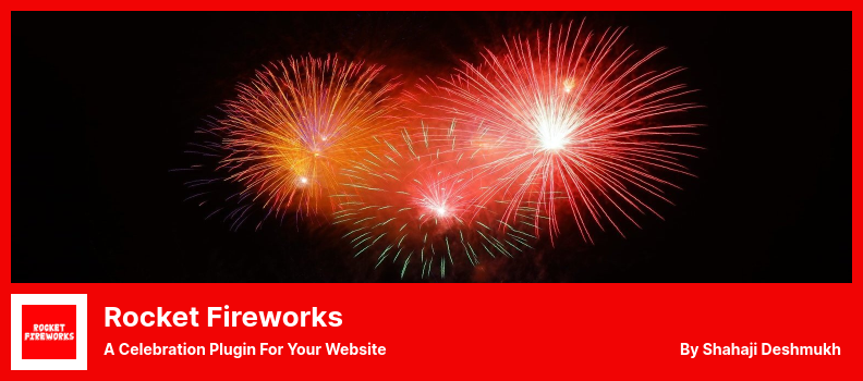 Plugin Rocket Fireworks: un plug-in celebrativo per il tuo sito web