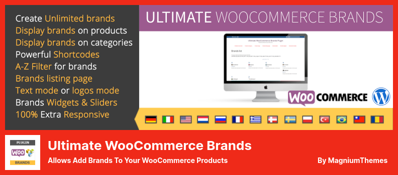 Wtyczka Ultimate WooCommerce Brands — umożliwia dodawanie marek do produktów WooCommerce