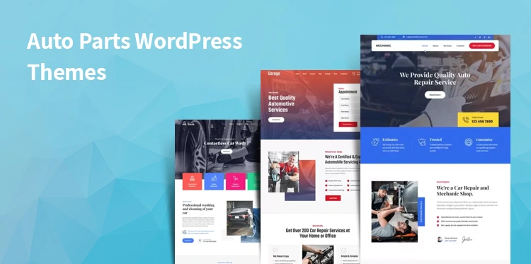 汽车零件 WordPress 主题