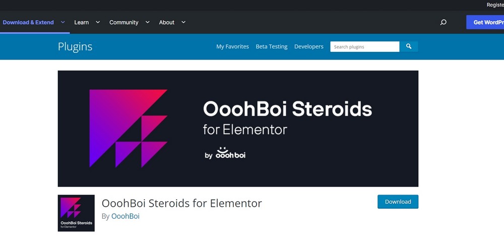 Ooohbai-Addons für Elementor