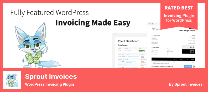 Pluginul Sprout Invoices - Pluginul de facturare WordPress