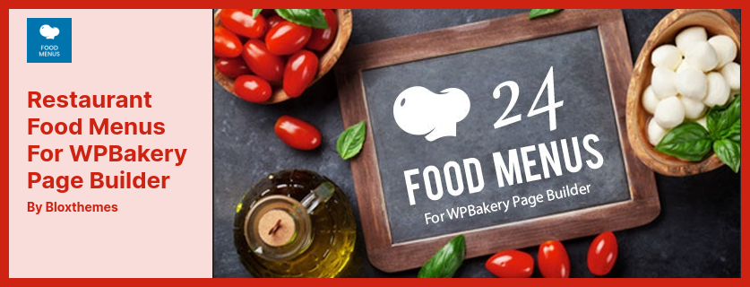 Плагин Restaurant Food Menus для WPBakery Page Builder — лучший пакет меню еды для WPBakery Page Builder