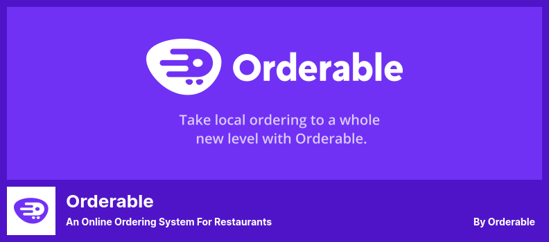 Plugin Ordenável - Um Sistema de Pedidos Online para Restaurantes