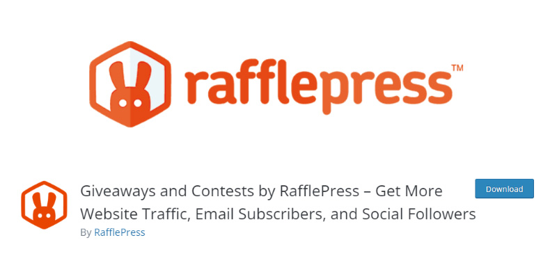 Giveaways and Content by RafflePress