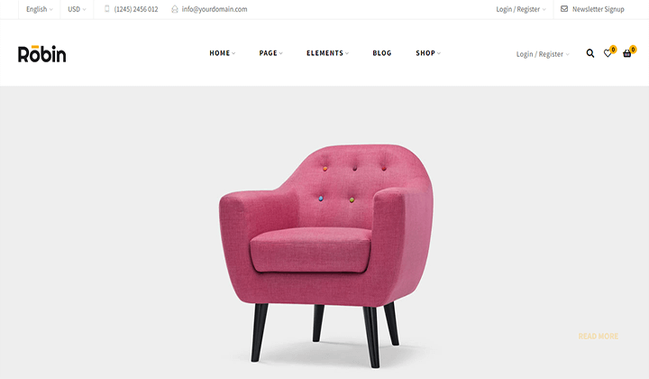 furniture WordPress themes