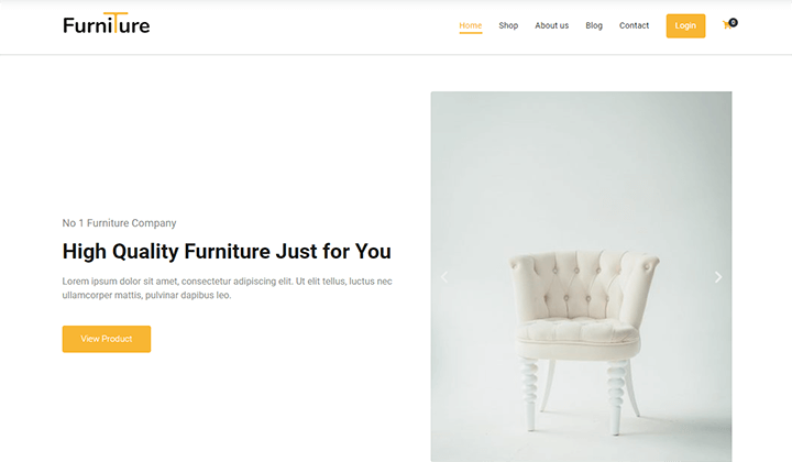 furniture WordPress themes