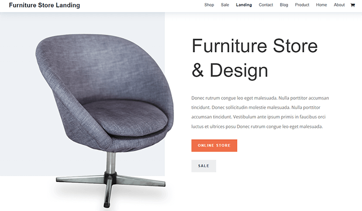 furniture WordPress themes