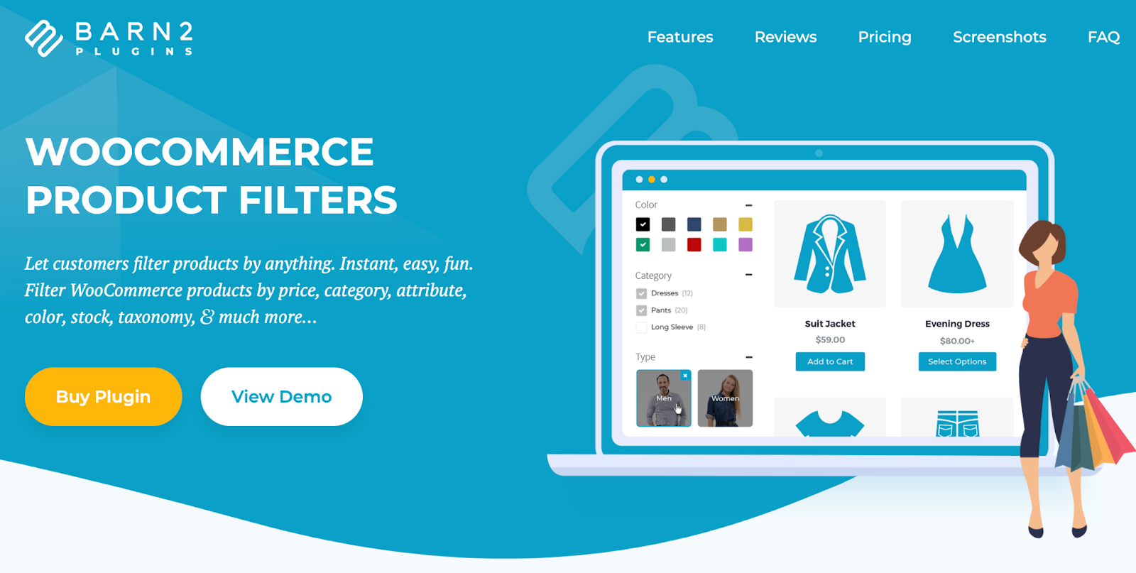 WooCommerce Product Filters plugin by Barn2